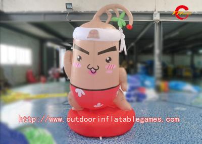 China PVC HD Inkjet 2m Height Inflatable Cartoon Characters Advertising Inflatable Products for sale