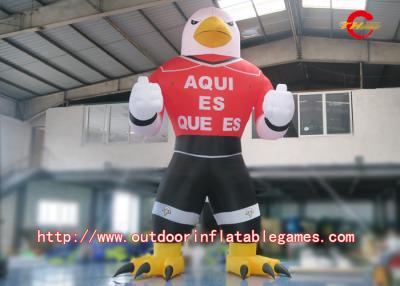 China Oxford Gant Inflatable Cartoon Characters , Inflatable Eagle Cartoon For Advertising for sale