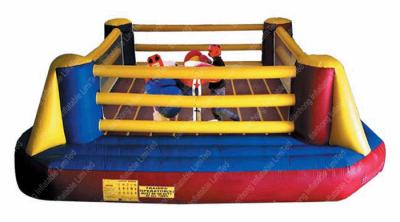 China Commercial Colorful inflatable Boxing Ring For Gladiator Inflatable Games for sale