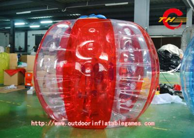 China Color de parachoques inflable de la bola del cuerpo de TPU/de la bola de Zorb del cuerpo rayado en venta