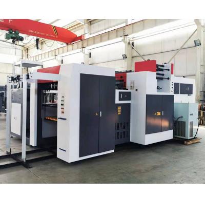 China Automatic High Speed ​​Die Cutting And Hot Foil Stamping Die Cutter TMY-1060H Cardboard Machine 1050 for sale