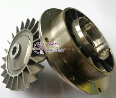 China Turbo jet engine parts 54mm precision casting parts rc jet engine for sale