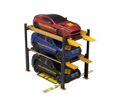 China 2700kg-3600kg Four Mail Guts Stacker Car Parking Lift Elevator For Auto Shop 2700kg-3600kg for sale