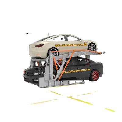 China 2000kgs Standard Capacity Two Post Car Parking Lift System For Sedans 2000 Kgs for sale