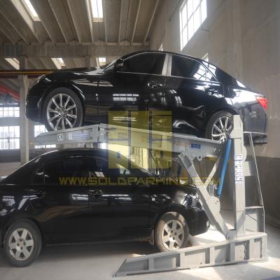 China Top Sale Two Post Car Parking Lift For Extremely Tight Space For Sedans 2300 Kg for sale