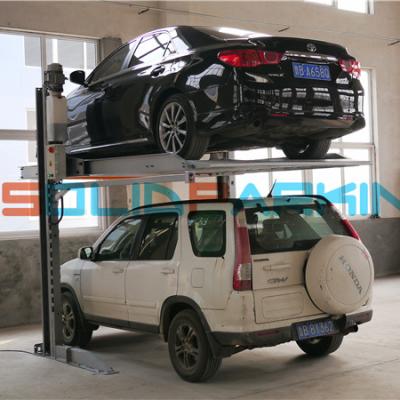 China Single Car Parking System 2 Post Home Use Car Lift For Sale 2300kg for sale