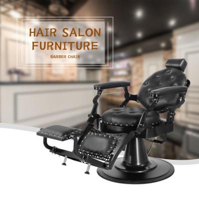 China EUROPEAN Heavy Duty Barber Chair Hydraulic Pump Chairs Salon Beauty Furniture for sale