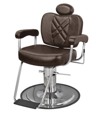 China Traditional fashion multi-purpose barber chair for sale; Reclining vintage lounge styling chair; Hot sale hair salon beauty equiment for sale