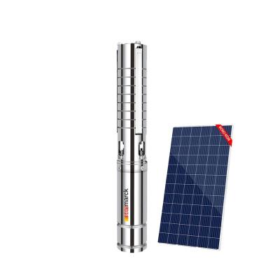 China Agriculture / home pumping solar water pump kit 5hp heavy duty solar submersible pump system solar water pumps good quality for sale