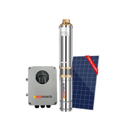 China Agriculture / Home 2 Acre 1 Acre Solar Powered Farm Water Pump 300w Choice Irrigation Submersible Well Water Solar Powered Deep Pumps for sale