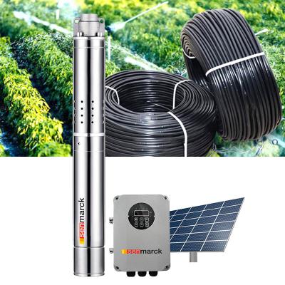 China Agriculture / Home 1 Acre Farm Aquarium Water Pumps Eco Solar 48v Screw Irrigation Water Pumps Good Quality Submersible Water Pumps Sale for sale