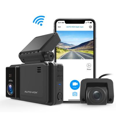 China Loop recording Auto-Vox 1080P car wifi dash cam camera with rotatable angle for 180 degree for sale