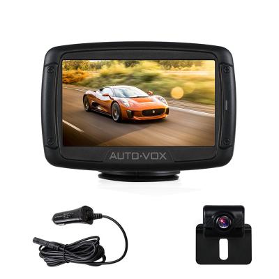 China 2.4G Digital Super Stable Signal Wireless Car Reversing Camera With Car LCD Monitor 4.3 Inch for sale