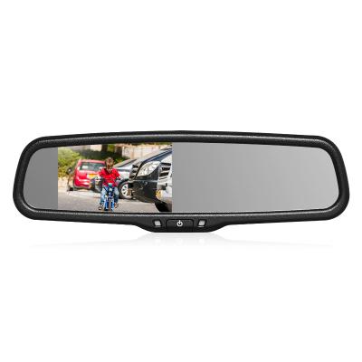 China Original 4.3 inch LCD Screen Rear View Mirror Car Camera Reversing Monitor RVS-T1400-A for sale