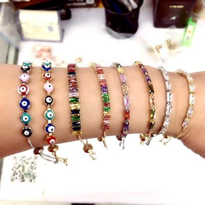 China Hot Sale New Style Bracelet BMZ Factory Wholesale Price Children Girl Stretch Charm Bracelet Lady Bracelet Hot Adjustable Women Chakra Crystal Bracelet for sale