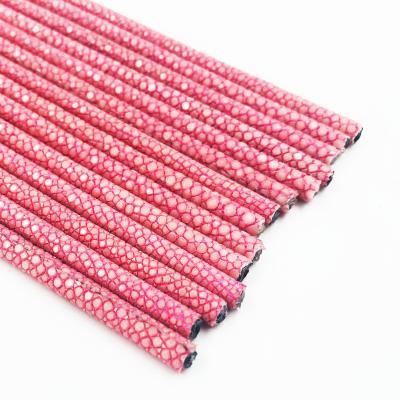 China For Jewelry Making Enough Vibrant Pink Genuine Stingray BMZ 6mm The Leather Cord for sale