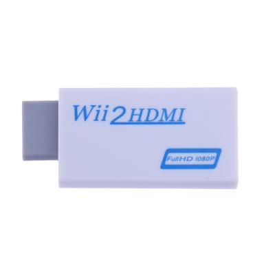 China Game Player Wii To Adapter Converter Support 1080P 3.5mm Compatible Audio for sale