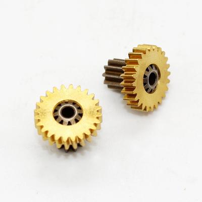 China Factory Supply Worm Brass Tooth Helical Gear Customized Transmission High Precision Gearbox for sale