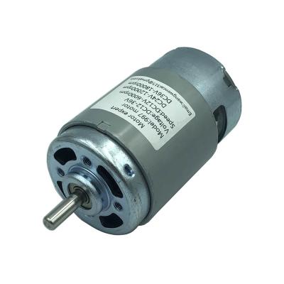 China 12-36V Drip Proof Powerful High Speed ​​Motor DC Ball Bearing Silent Motor 997 for sale