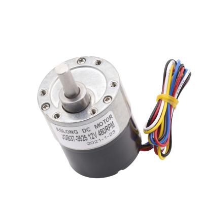 China Explosion-proof 12 V 24V 3625 Reversed Adjust Speed High Torque Low Speed BLDC Brushless Gear Motor for sale