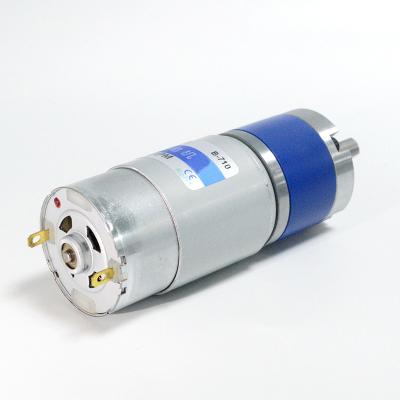 China Totally Enclosed PG36555 36mm 12V 24V Mini Planetary Geared Motor High Torque For Robotic Lawn Mower for sale