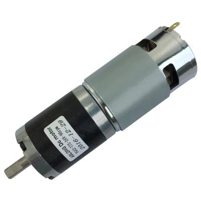 China 42 mm Rs775 High Torque Long Life 24V PG42-775 Gearbox Totally Enclosed Low Noise Planetary Motor For Swimming Pool Cover Electric DC Motor for sale