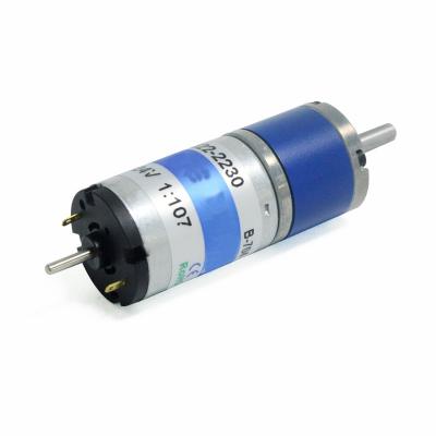 China factory outlet 22mm DC 12V 24V planetary gear drip proof motor for electronic parking system for sale