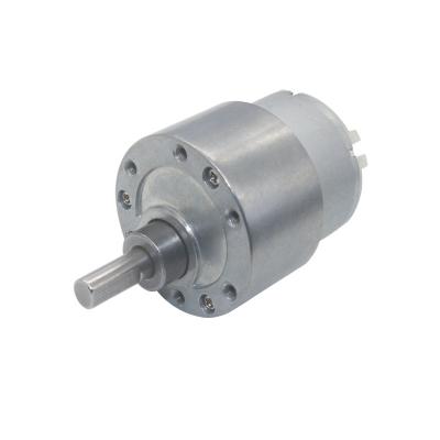 China High Torque Metal Gear Drip-proof Motor12v 100rpm 37mm DC Motor 12V 24V DC Motor 12V 24V Gear JGB37-500 37mm DC Electric Motor for sale