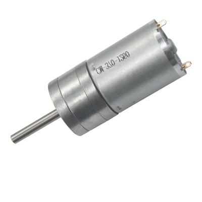 China 25GA370 25MM Shaft 6v 12v 24v High Torque Drip Proof Electric Motor Dc Gear Reverse Gear Adjusted 25mm 20000 rpm Brushless Dc Motor for sale