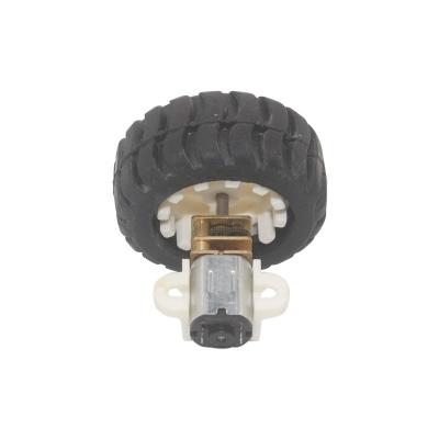 China Auto Product 3V 7.5rpm to 1500rpm Micro Speed ​​Motor with 42mm Wheel Kit for RC Hobby Vehicle Toy Car for sale