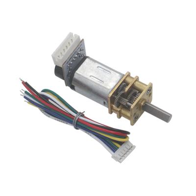 China 6V Motor Drip-proof Low Speed ​​Motor Reducer Reducer DC JGA12-N20 Miniature Low Speed ​​Encoder Motor for sale