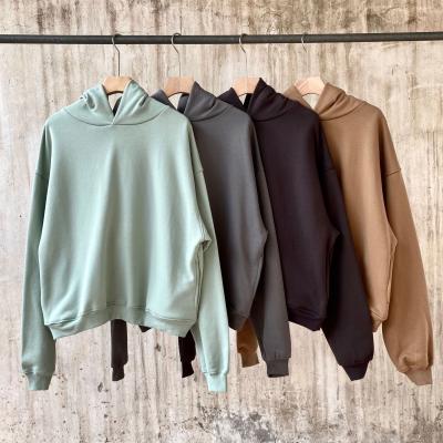 China Pullover ready to ship autumn winter fashion fleece drop shoulder hoodie for sale