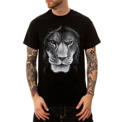 China Custom T Shirt Anti Shrink Printing Cotton Sublimation Unisex T Shirt for sale