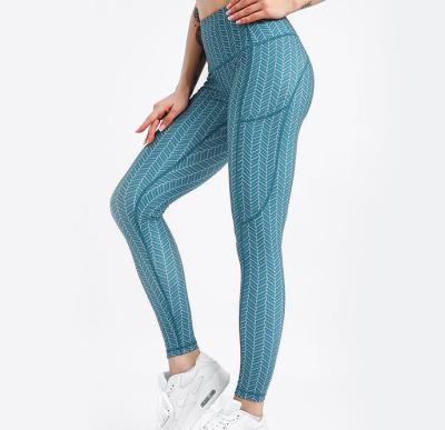 China Clothing Manufacturer Girl High Elasticity Yoga Pants Antibacterial Sports for sale