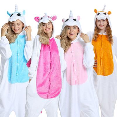 China Unicorn Flannel Unicorn Onesie Thermal Super Soft Pajamas for sale