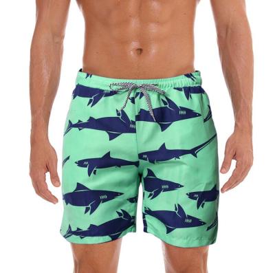 China Custom Made Breathable Quick Dry 100% Polyester Swim Shorts For Men for sale