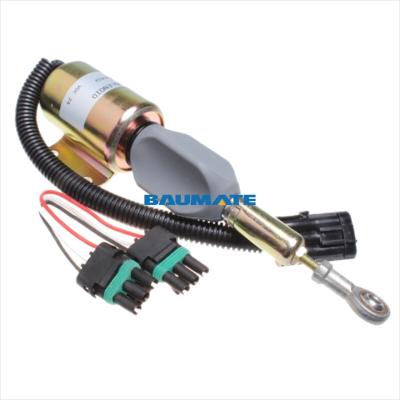 China John Deere 624H 670C 670CH 672CH Fuel Shut Off Solenoid RE502474 RE516083 24V For John Deere 120 160LC 230LC 624H for sale