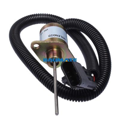 China KUBOTA V2203DI Shut Off Solenoid 25-38109-05Z 25-38109-05S 25-38109-06Z For Kubota 05&06 Series for sale