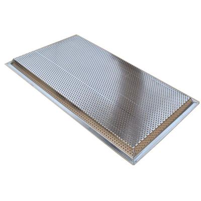 China Viable perforated drying tray/stainless steel aluminum metal perforated baking tray for sale