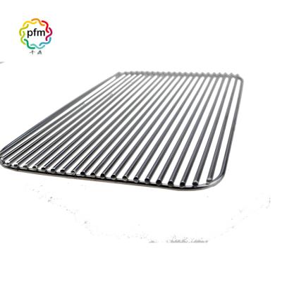 China Corrosion Resistance Food Grade BBQ Grill Stainless Steel Wire Mesh Tray for sale