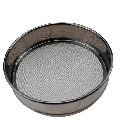 China Welded. Round type 8 inch carbon steel stainless steel micron wire mesh strainer. of diameter for sale