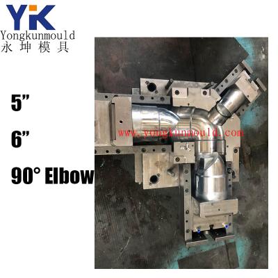 China PVC Pipe Fitting Steel Mold Interchangeable 90 Degree Elbow Inspection Door for sale