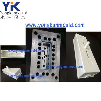 China PP PVC Electric Wire Junction Box Steel Plastic Mold for sale