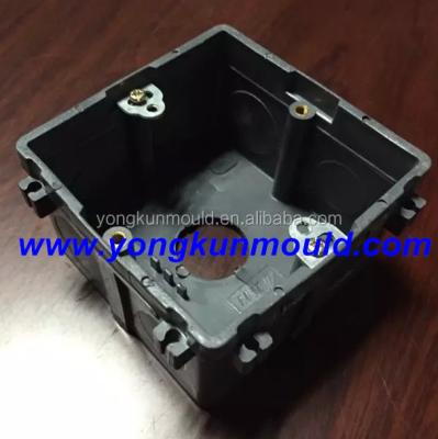 China Plastic Steelmaking Injection Junction Box Mold for sale