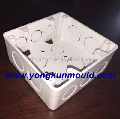 China Steel Plastic Electrical Junction Box PVC Plastic Mount for sale