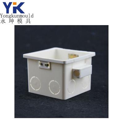 China China PVC Junction Box Steel Injection Mold for sale