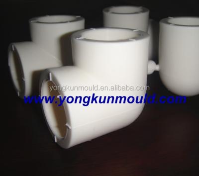 China Four Cavities PPR Elbow Fitting Steel Mold for sale