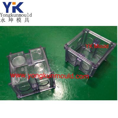 China Steel Clear ABS Plastic Electrical Junction Box Mold for sale