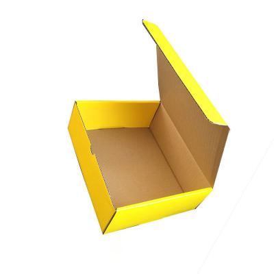 China Biodegradable Custom Logo Printed Rigid Paper Packaging Cardboard Postal Mailing Corrugated Subscription Mailbox Corrugated Box for sale