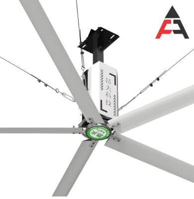 China Factory hvls donkey fan large industrial ceiling fan workshop fan for sale